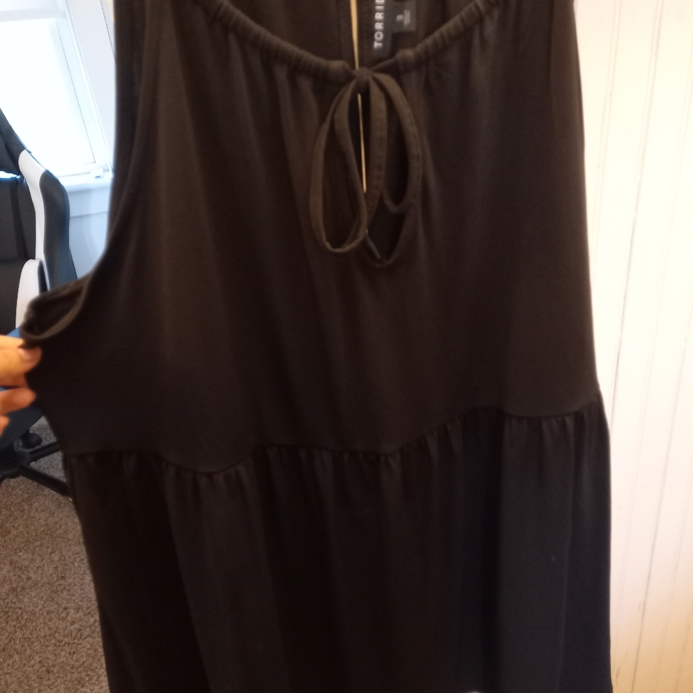 Torrid peplum style top